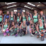 All girls sunset swoop and chug! 
