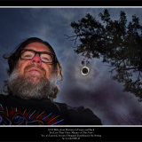 Total Solar Eclipse Selfie with Corona