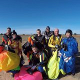 Regan Tetlow & friends at Skydive Spain