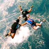 school girl freefall