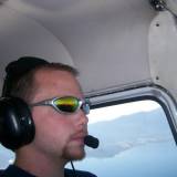Flying over Lake Tahoe
