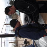 Harnessed up