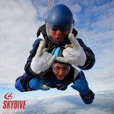 Thumbs up in freefall