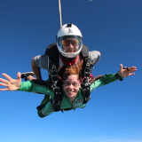 Rebecca's first tandem