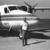 dave boatman in front of otter