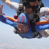 The joy of the first jump
