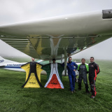 Wingsuit and Wing