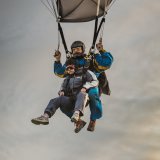 My kids first jump!