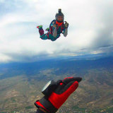 Playing in the sky before the spring storms roll in