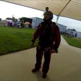 Sammy geared up