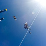 Awesome exit over Skydive Spain