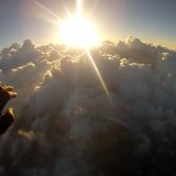 clouds sun