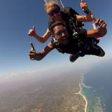 Tandem having fun in the sky!