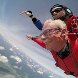 Tandem jump in Ameland