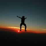 Amazing Sunset Sit