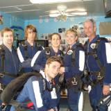 Family before their first tandem