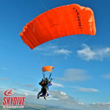 Tandem open parachute
