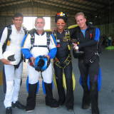 with the guys