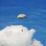 In clouds