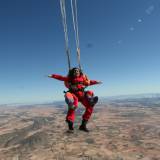 SpiderWoman in Freefall