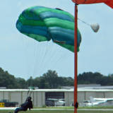 Sliding in for a landing