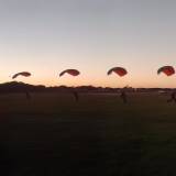 Action Landing Shot