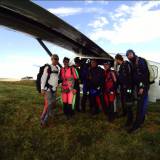 Atlas Angel with skydivers
