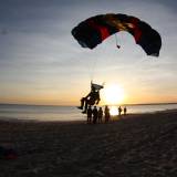 Beach landing