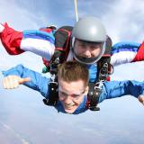 The bachelor's skydive