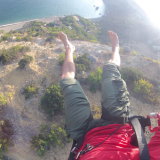 Barefoot speedflying