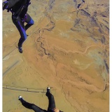 Skydiving over Mars?