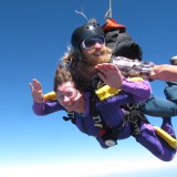 Janie's First Tandem Skydive