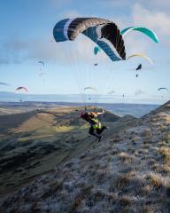 Speed flying Peak District