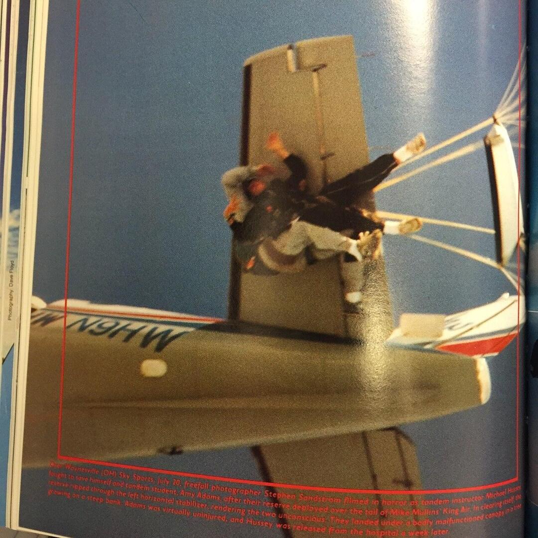King Air Tandem Tailstrike Jumper on Tail.jpg