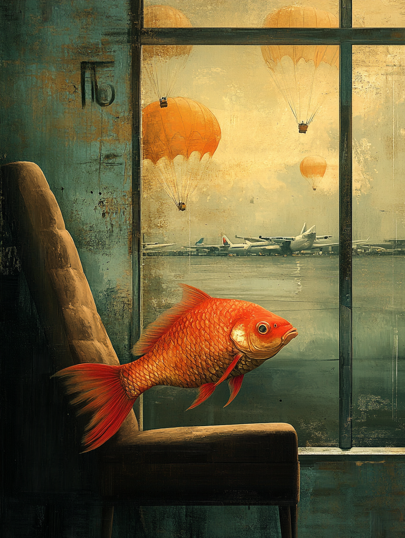 base698_a_red_herring_fish_sitting_on_a_lounge_chair_at_the_a_95966b0f-229b-492f-9f7f-1a8e9d9e0d71_2.png
